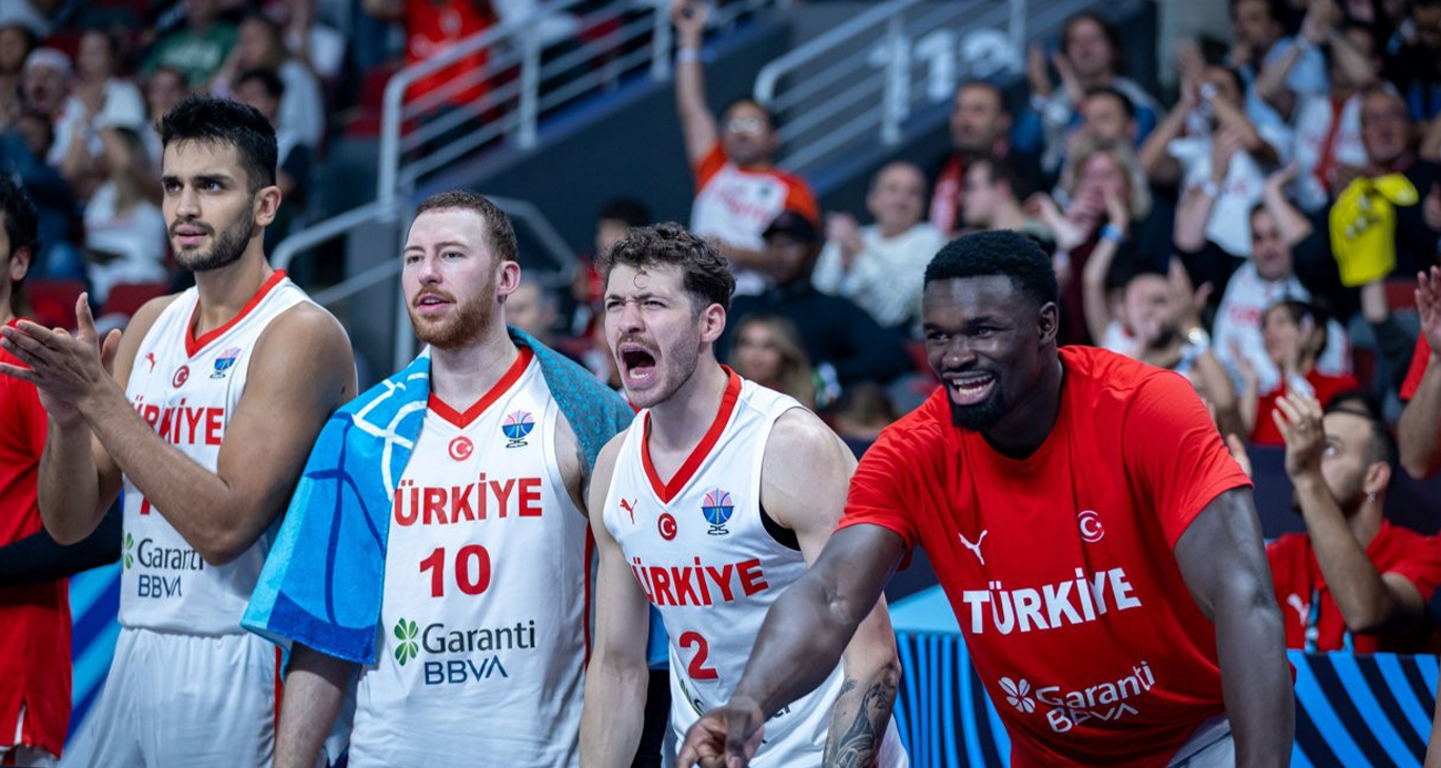 A Milli Erkek Basketbol Takımı’ndan 41 sayılık fark