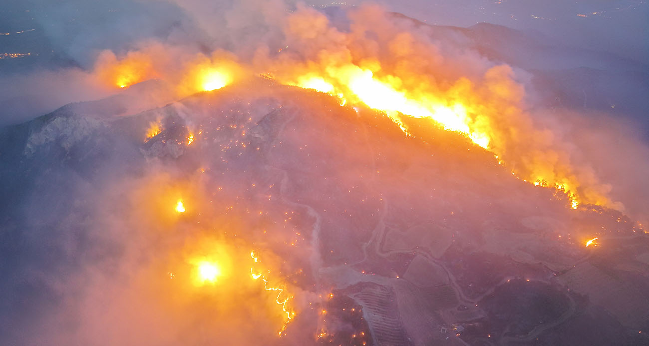 3 gündür yanıyor!