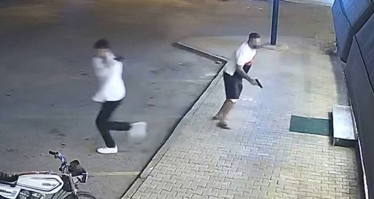 Kurşunlama anları kamerada: 2 milyon TL haraç istemişler