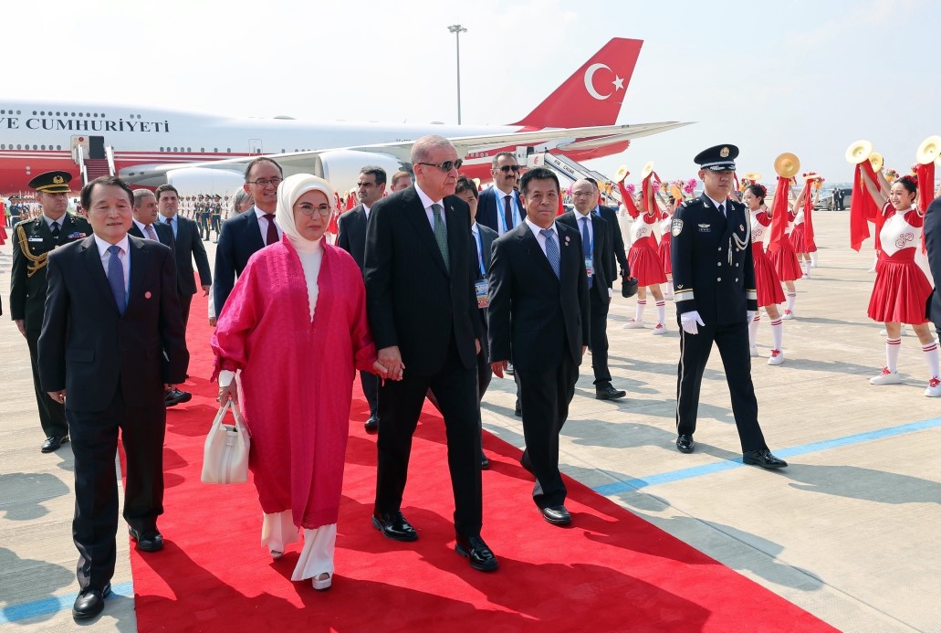 Cumhurbaşkanı Erdoğan Çin'de