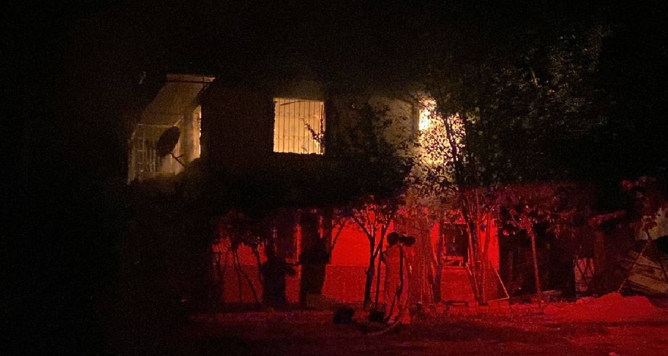 Kiracısının ölümüne neden olan ev sahibinin evi yandı