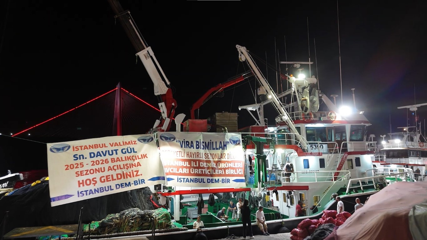 İstanbul’da 2025-2026 balıkçılık av sezonu açıldı