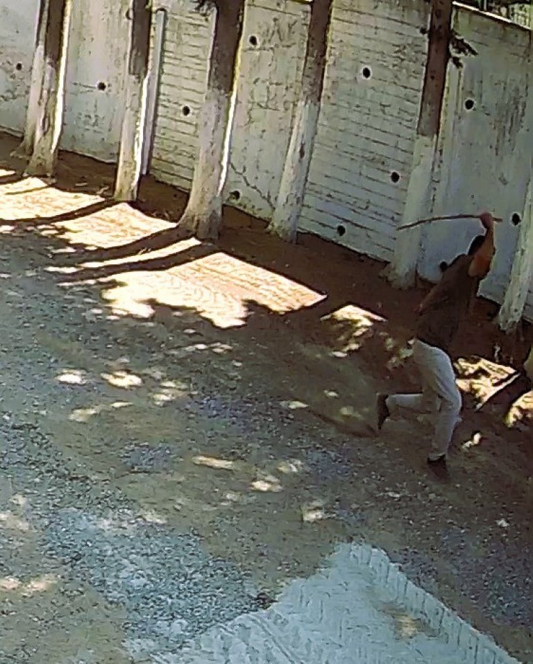 Zabıtayı sopayla döven dayakçı başkanın dosyası kabarık çıktı