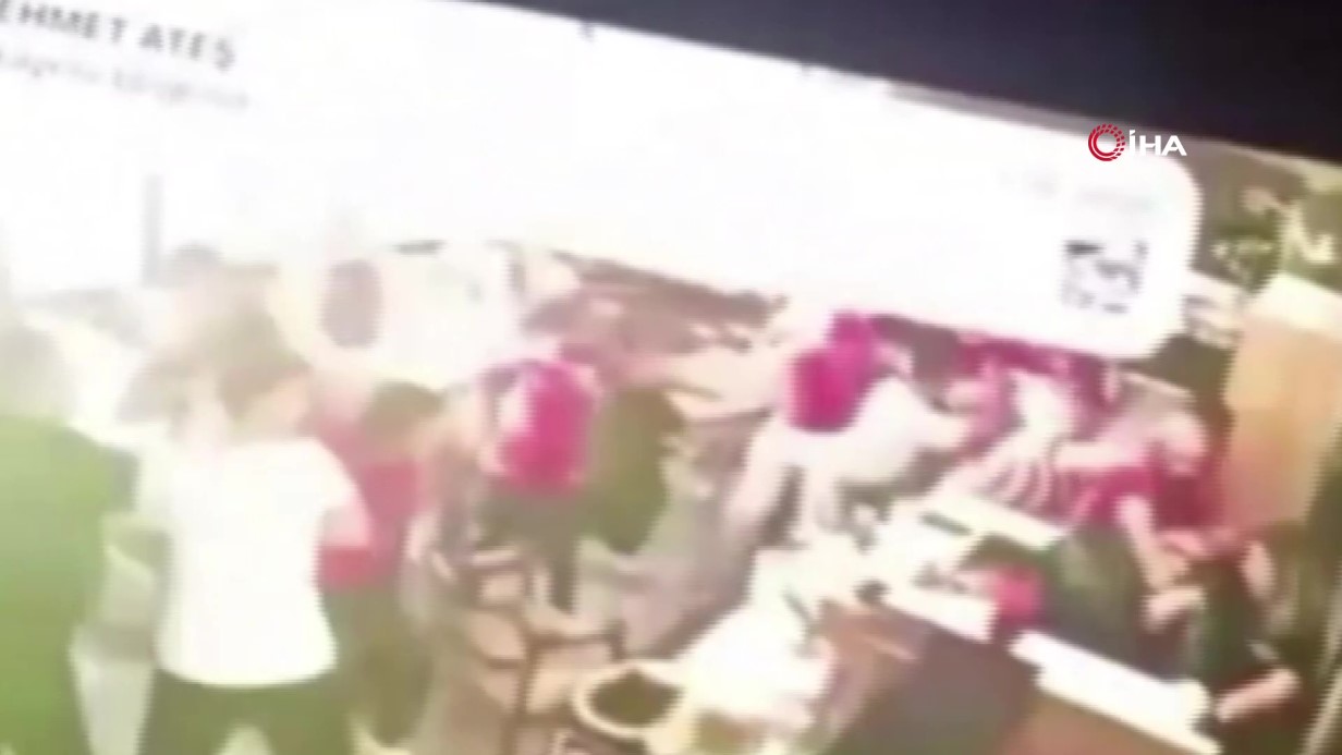 Samsunspor taraftarına silahlı saldırının güvenlik kamerası görüntüleri ortaya çıktı