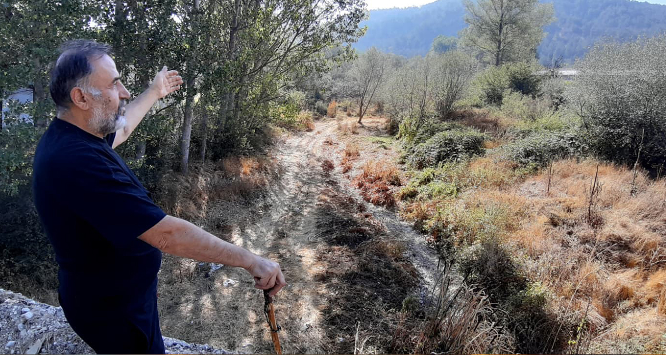 Bolu’da kuraklık dereleri kuruttu, köylü nöbetleşe su kullanıyor