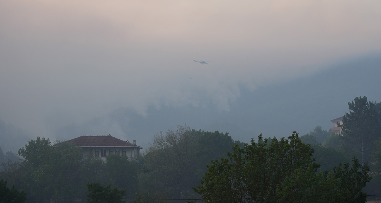 Kastamonu’daki orman yangınları ikinci gününde