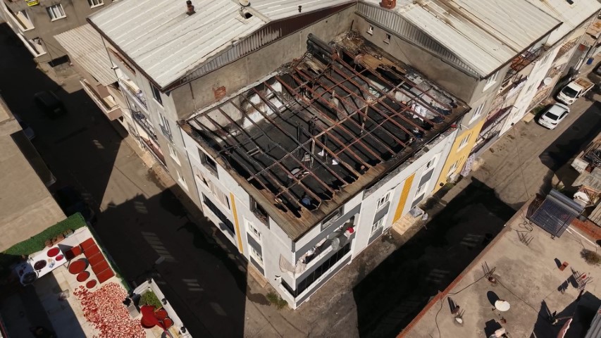 Bursa'daki korku dolu anların görüntüsü ortaya çıktı... Hayata böyle tutundular