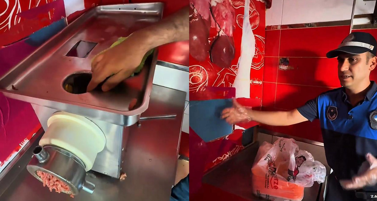 Gaziantep’te kasapta akılalmaz düzenek: Bozuk etleri vatandaşa yedirmiş