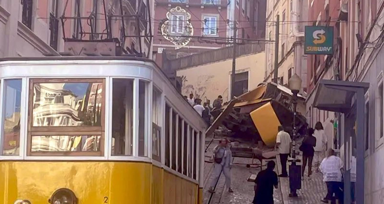 Portekiz’de füniküler kazası: 15 ölü, 18 yaralı