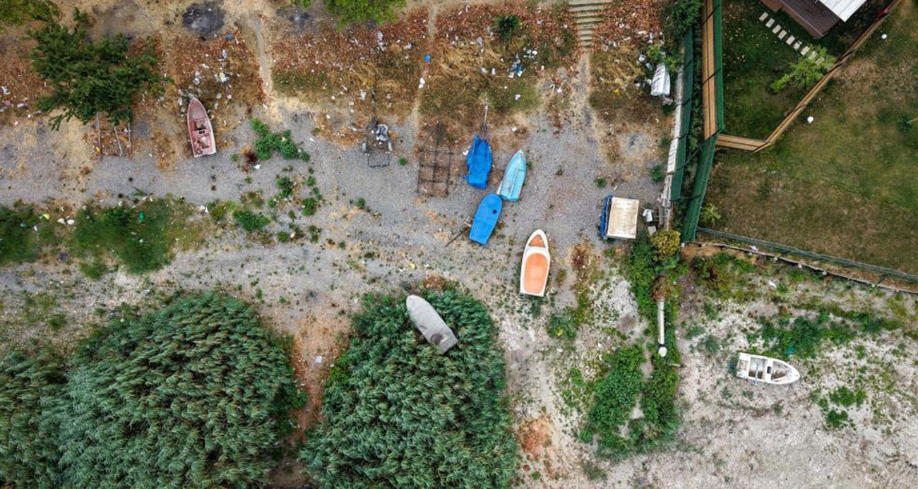 Sapanca Gölü’nde tarihi kuraklık alarmı