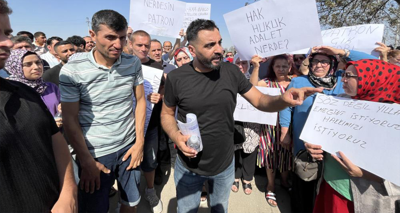 Tekirdağ’da mağdur işçiler fabrika kapısına dayandı