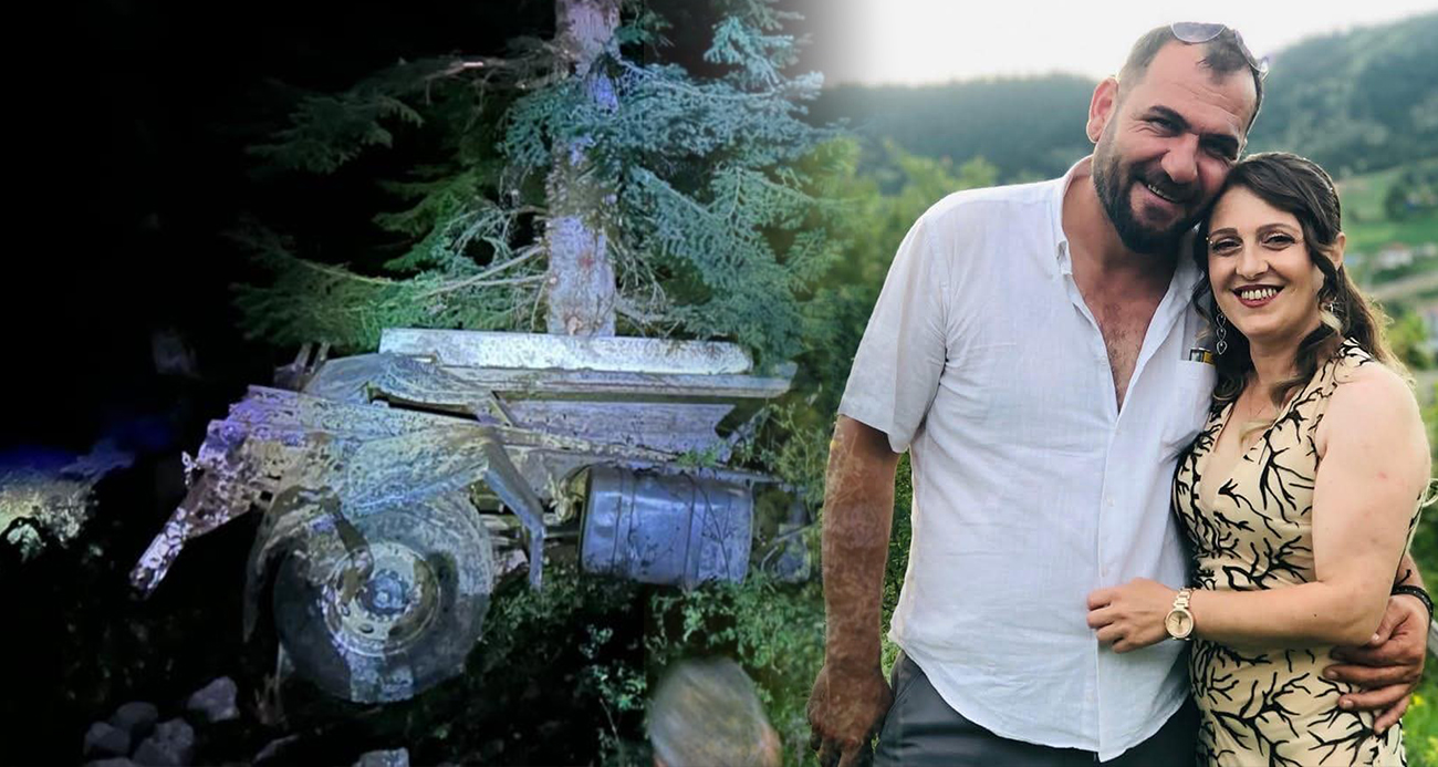 Artvin’de kamyon uçuruma yuvarlandı, karı koca hayatını kaybetti