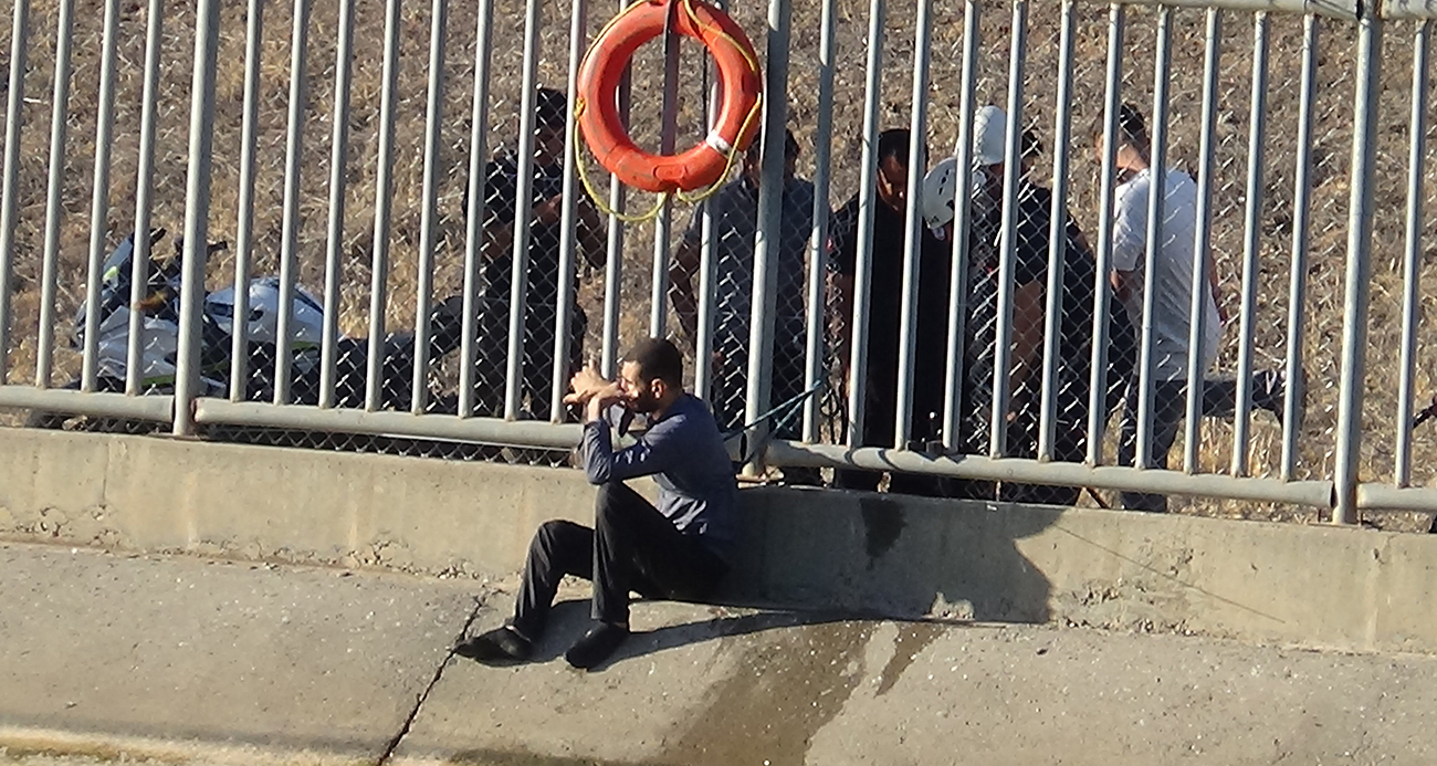 Sulama kanalında can pazarı!