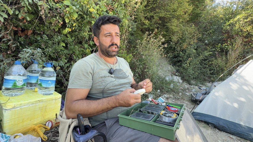 Terkos Gölü’nde endişelendiren görüntü