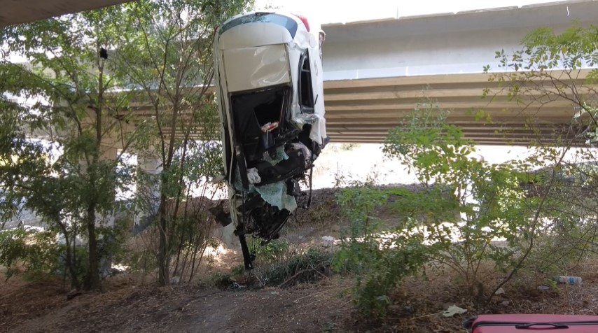 Kahreden kaza: Torununun doğum gününe giden dede feci kazada öldü