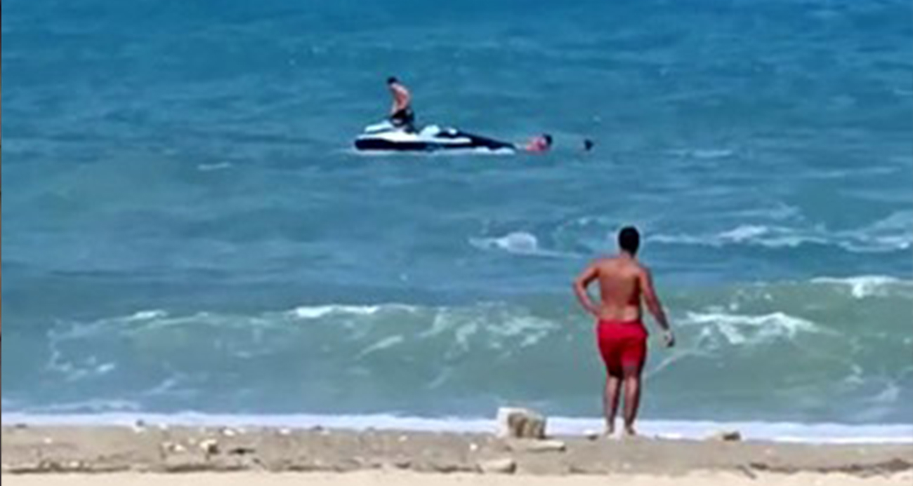 Arnavutköy Karaburun Sahili’nde boğulma tehlikesi: Cankurtaranlar müdahale etti