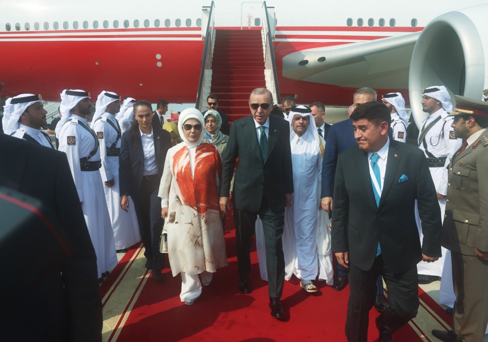 Cumhurbaşkanı Erdoğan, Katar’da