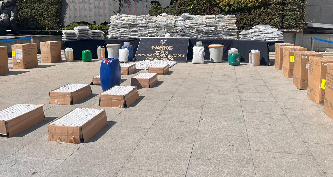 İstanbul’da uyuşturucu operasyonu: Yarım tondan fazla uyuşturucu ele geçirildi