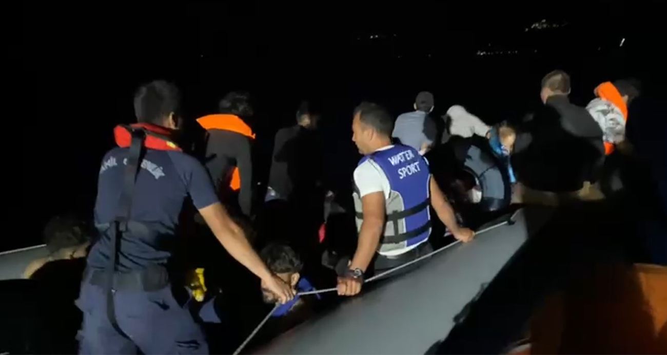 Çanakkale’de 43 kaçak göçmen yakalandı