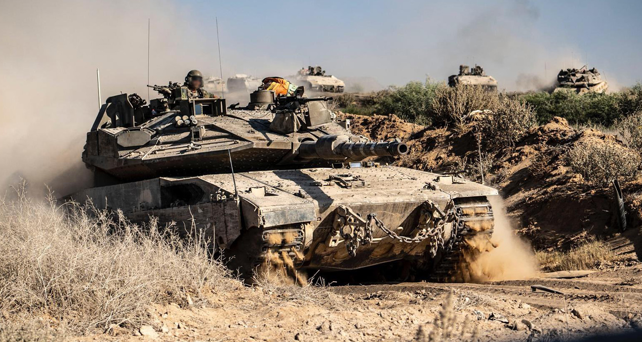 İsrail, Gazze Şehri’ne başlattığı kara harekatına ilişkin yeni görüntüler paylaştı