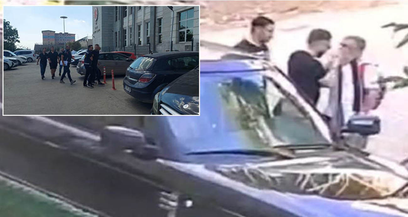 Kocaeli’de çocuklarının yanında babaya tokat atan şüpheli tutuklandı