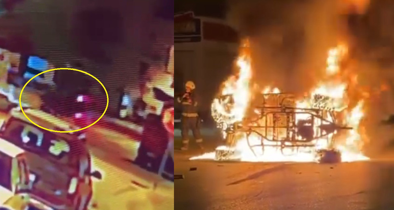 Antalya’da devrilerek alev alev yanan UTV’nin sürücüsü hayatını kaybetti