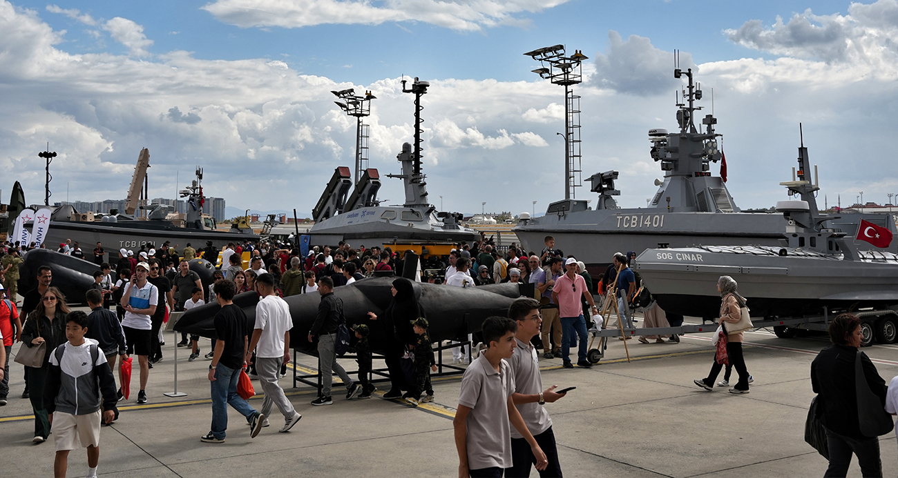 Türkiye’nin insansız deniz araçları Teknofest’te