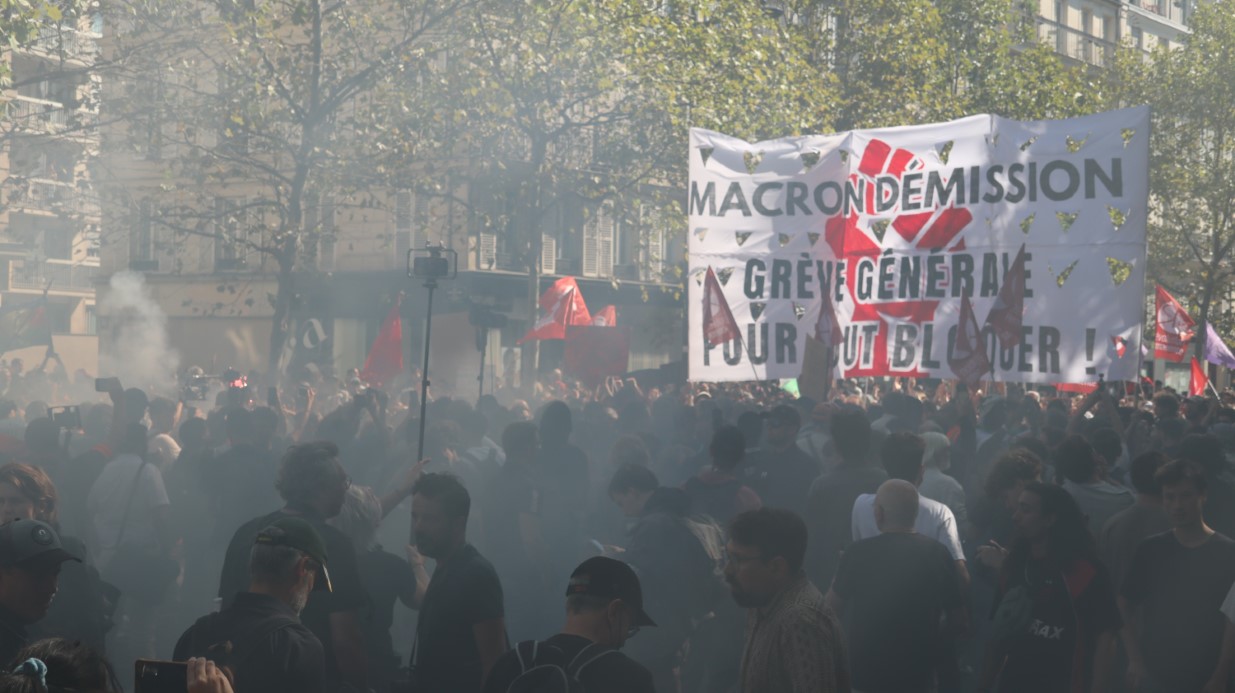 Fransa'daki protestolarda 110 kişi gözaltına alındı