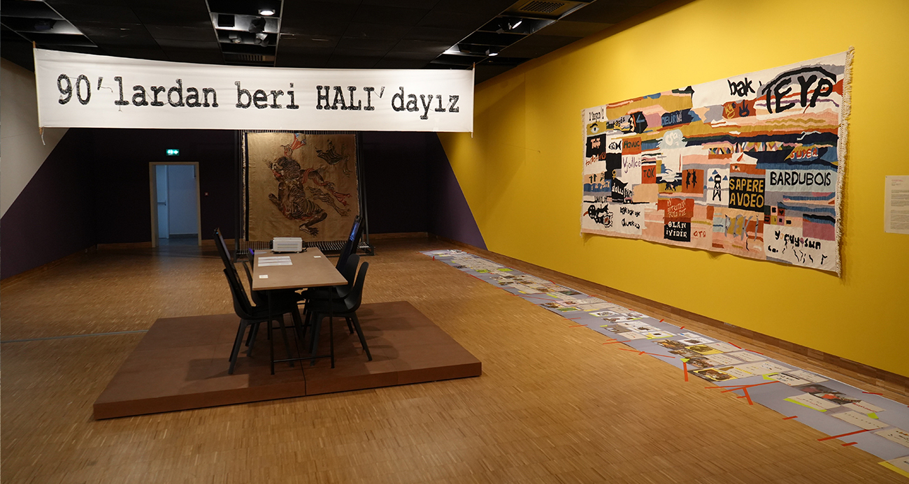 ’90’lardan Beri Halı’dayız’ sergisi Salt Beyoğlu’nda ziyarete açıldı