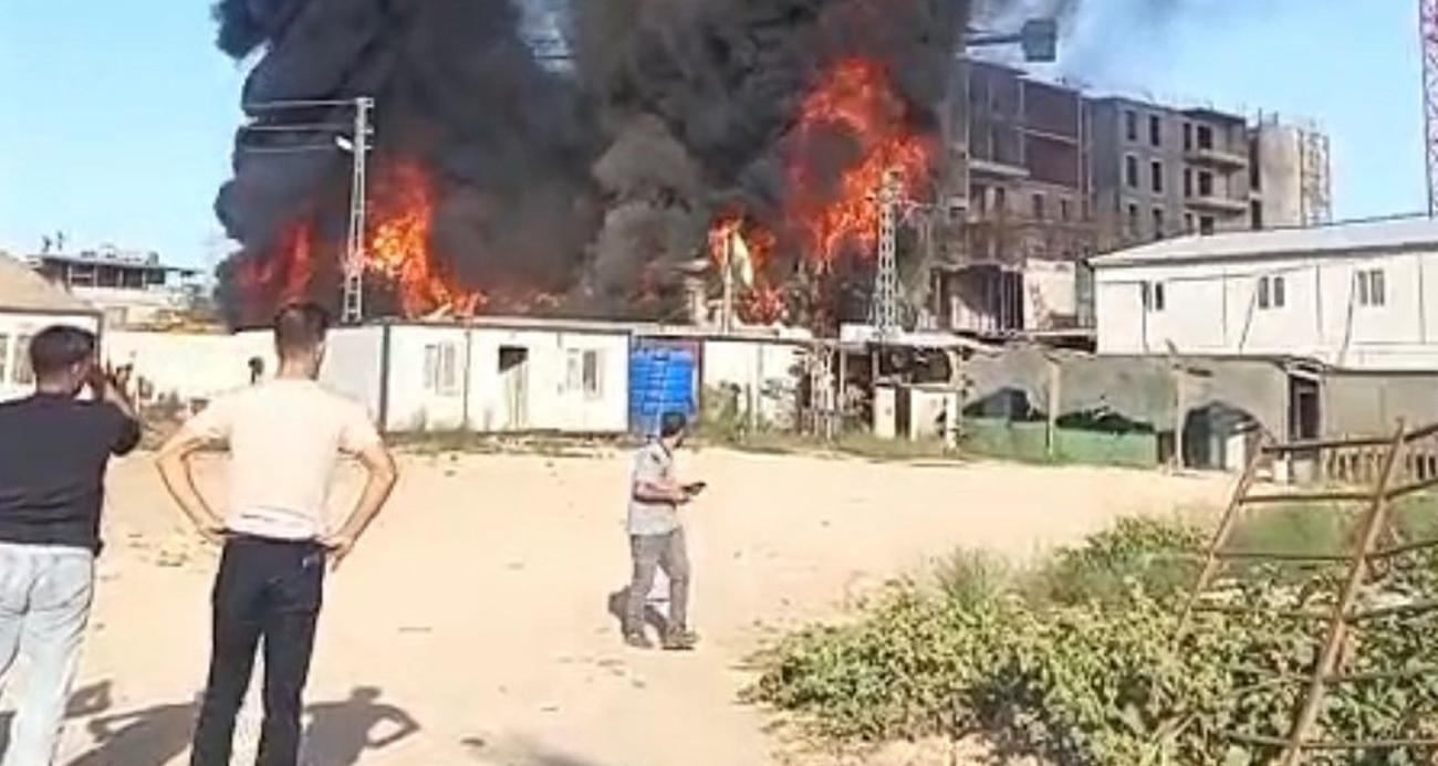 Hatay'da korkutan yangın!