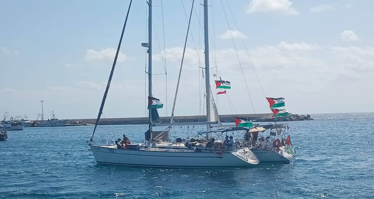 Küresel Sumud Filosu Gazze'ye doğru ilerliyor