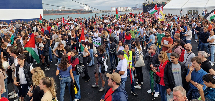 İtalya’da sendikalardan "Gazze" grevi: Limanlar kapatıldı, ulaşım aksadı