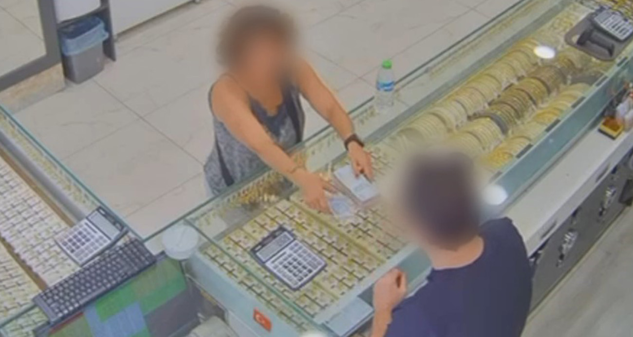Kuyumcuları sahte altınla dolandırdılar, yakalandılar
