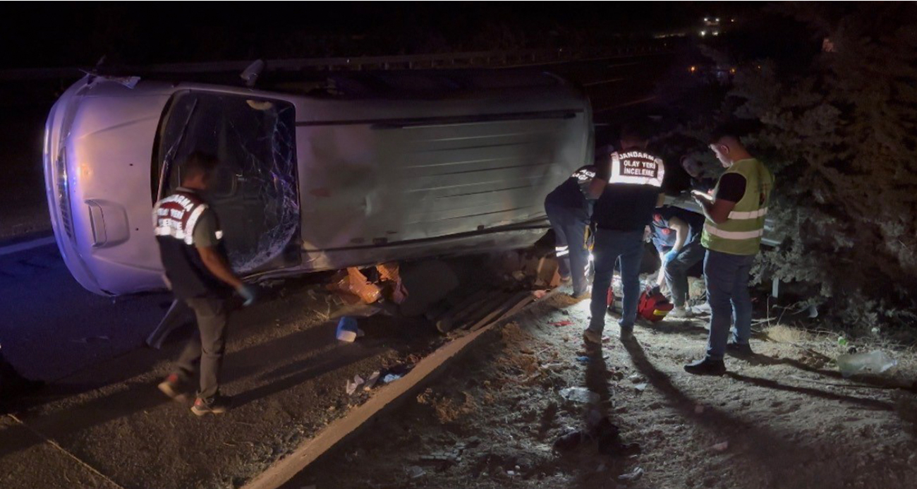 Gaziantep’te feci kaza!