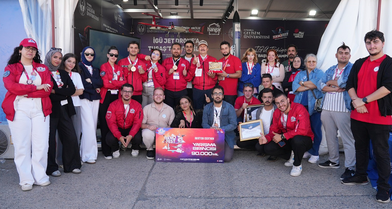 TEKNOFEST 2025’te İstanbul Gelişim Üniversitesi’nden büyük başarı