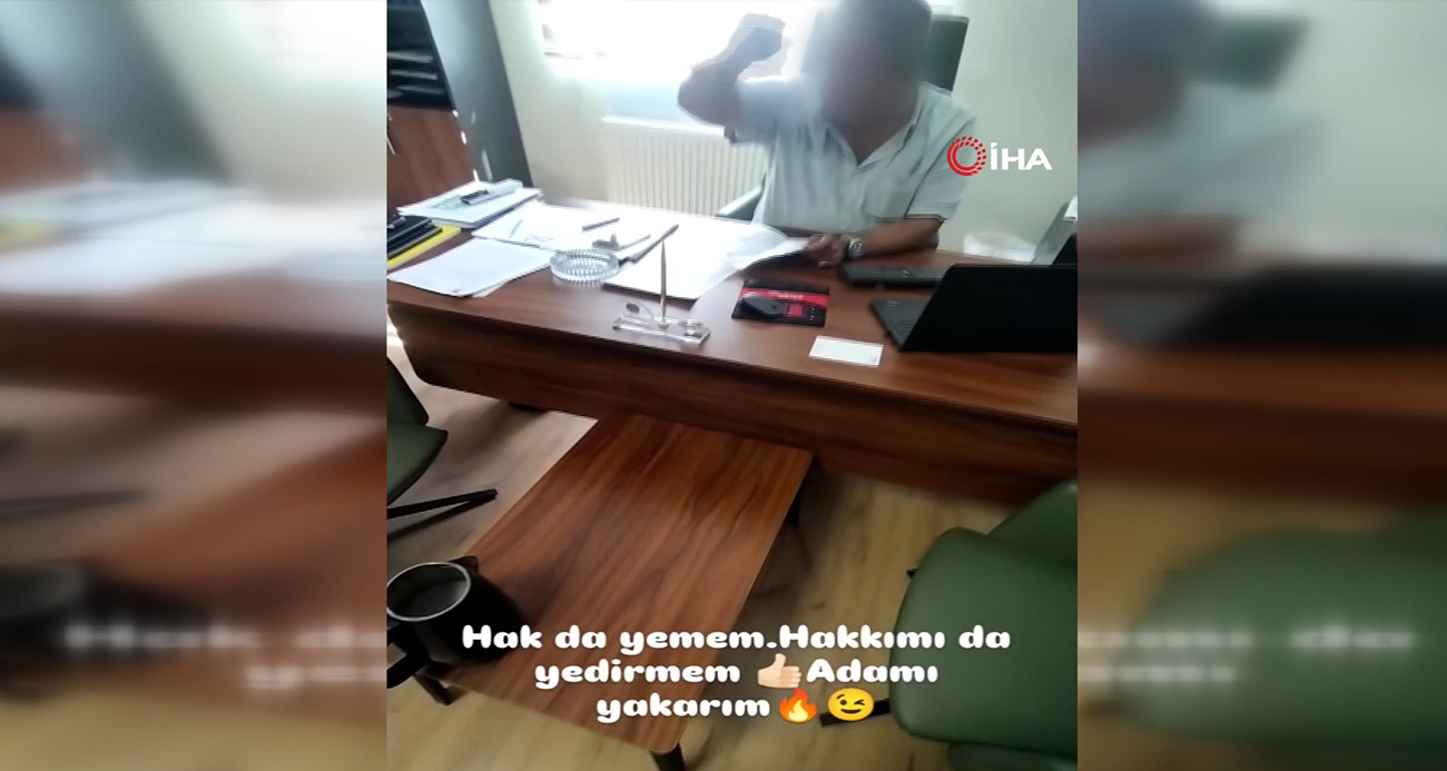 Şantiye şefinin üzerine kaynar su döken kadın tutuklandı