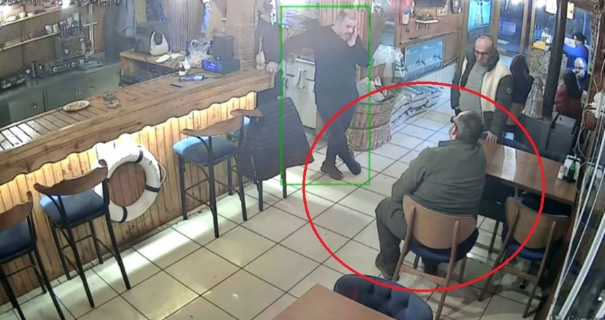 Ölümlü kazaya karışıp kaçtı...Kaza anı ve restoran görüntüleri ele verdi