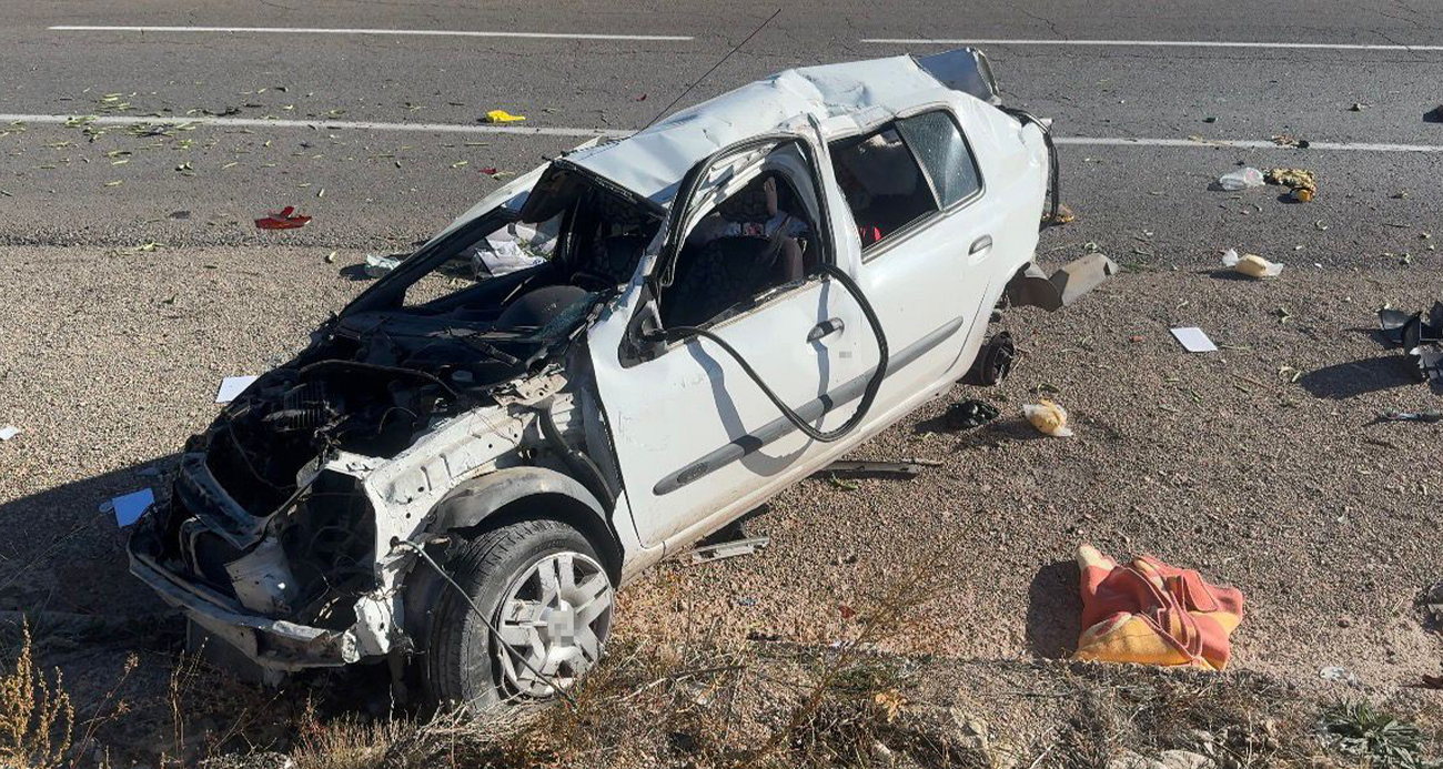 Bayburt’ta trafik kazası: 1 ölü