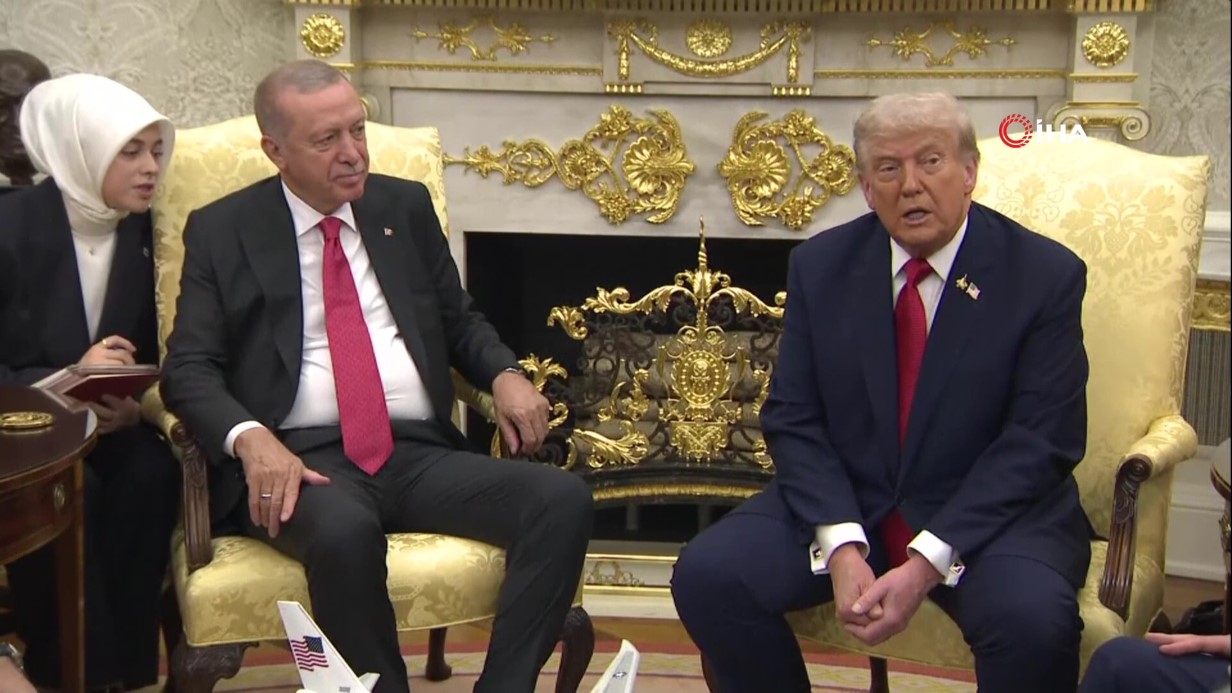 Washington'da Erdoğan-Trump zirvesi: Görüşme sona erdi