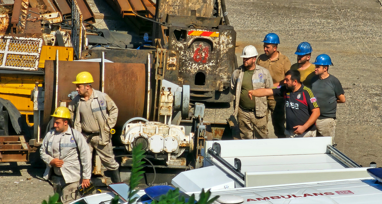 Maden ocağında göçük: 2 işçiyi kurtarma çalışması sürüyor