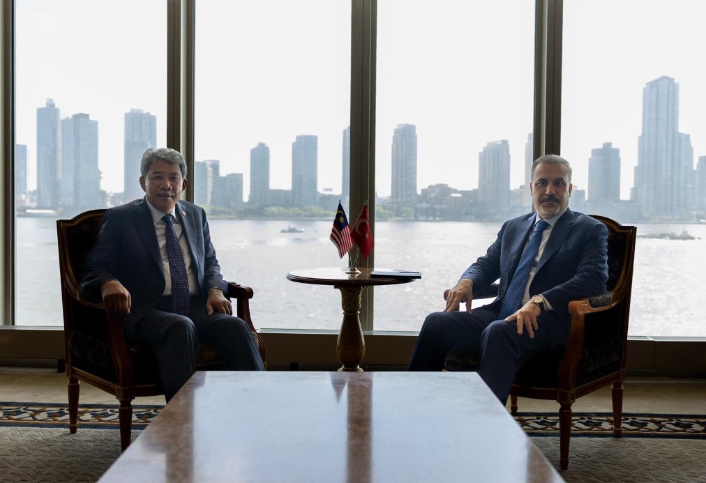 Bakan Fidan, ABD'de Malezya Dışişleri Bakanı Mohamad Hasan ile bir araya geldi