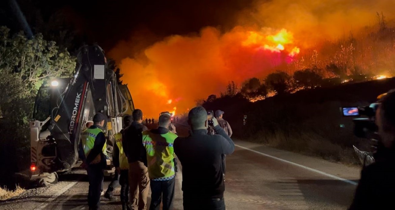Bursa’daki orman yangını kontrol altına alındı