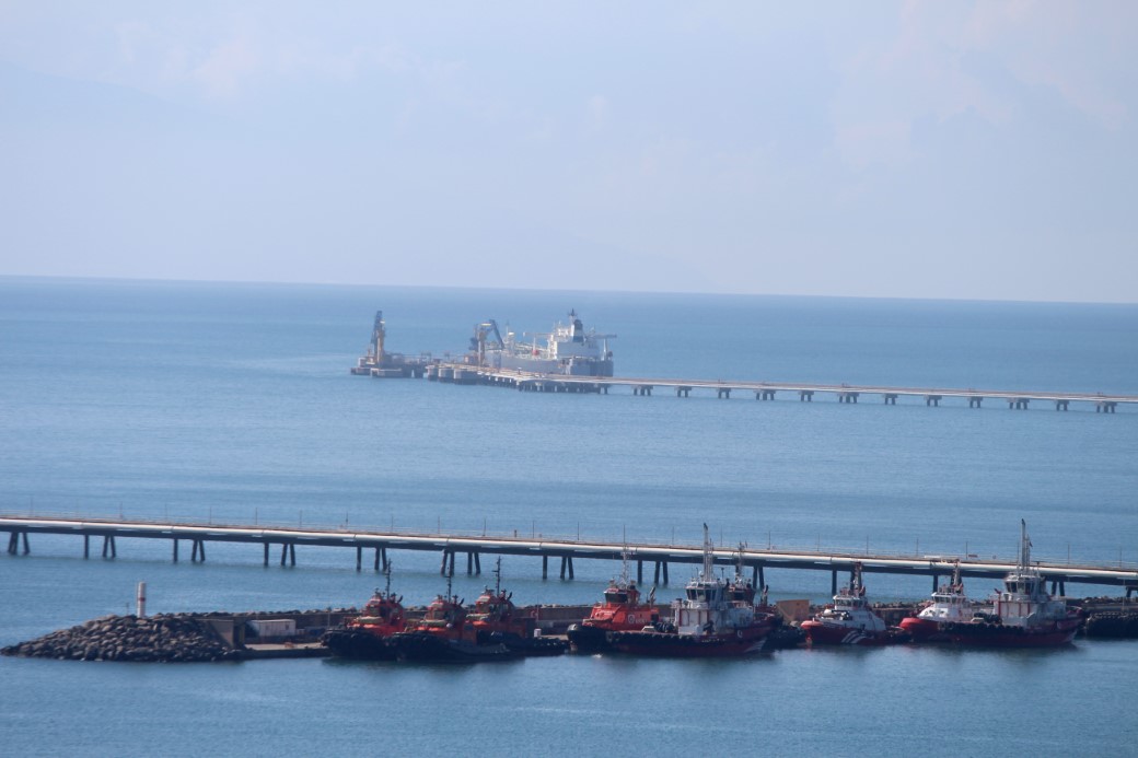 2 yıl aradan sonra BOTAŞ Ceyhan’dan dünyaya yeniden petrol akışı başladı