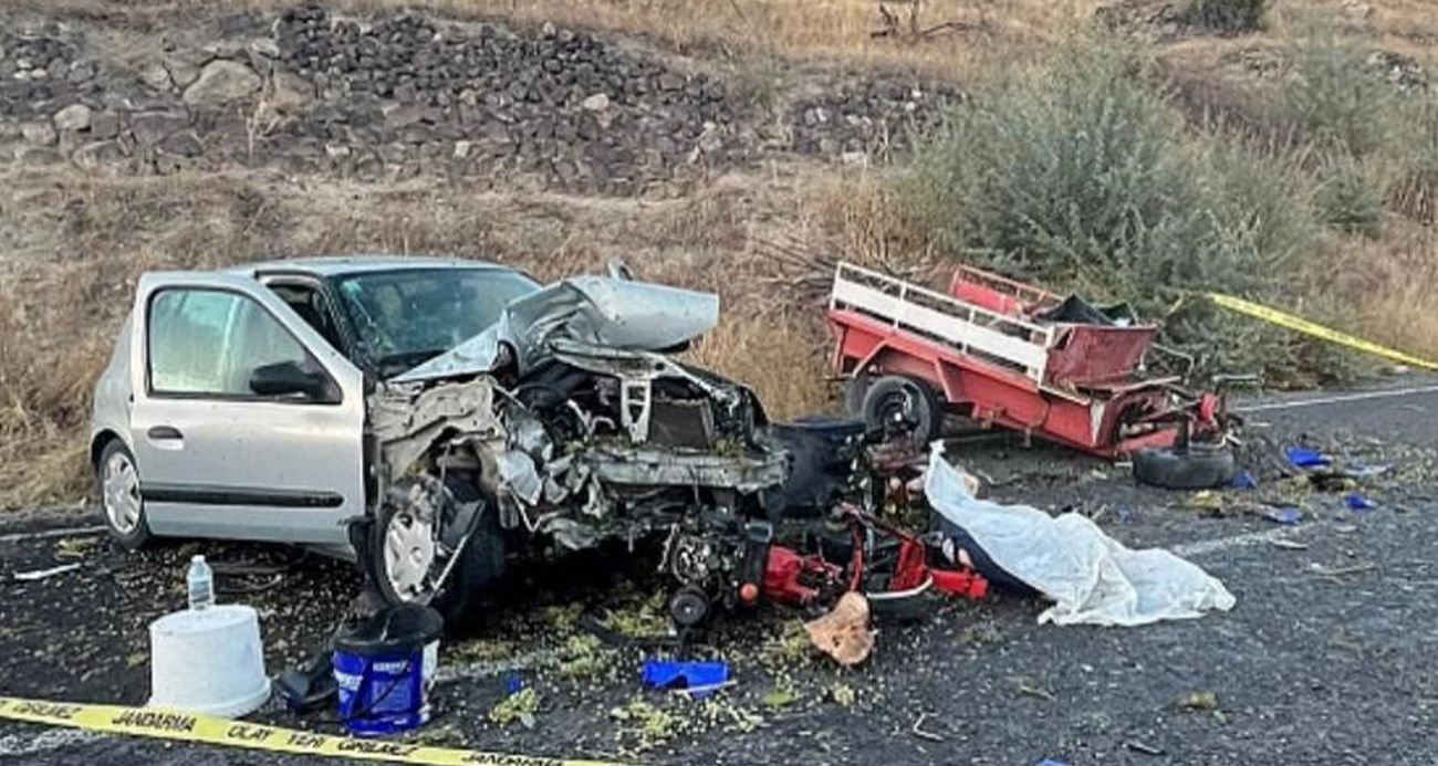 Nevşehir'de feci kaza!