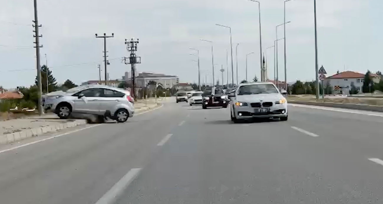 O anlar böyle görüntülendi!