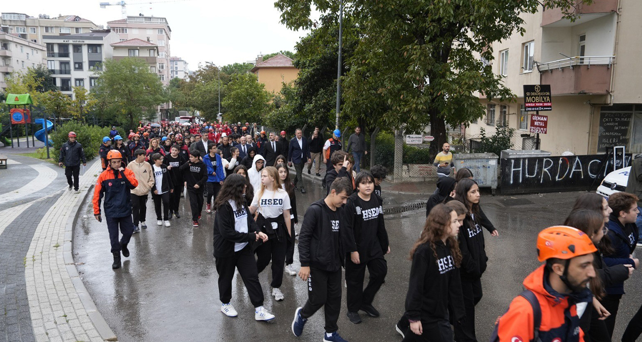 Kartal’da tsunami tatbikatı yapıldı