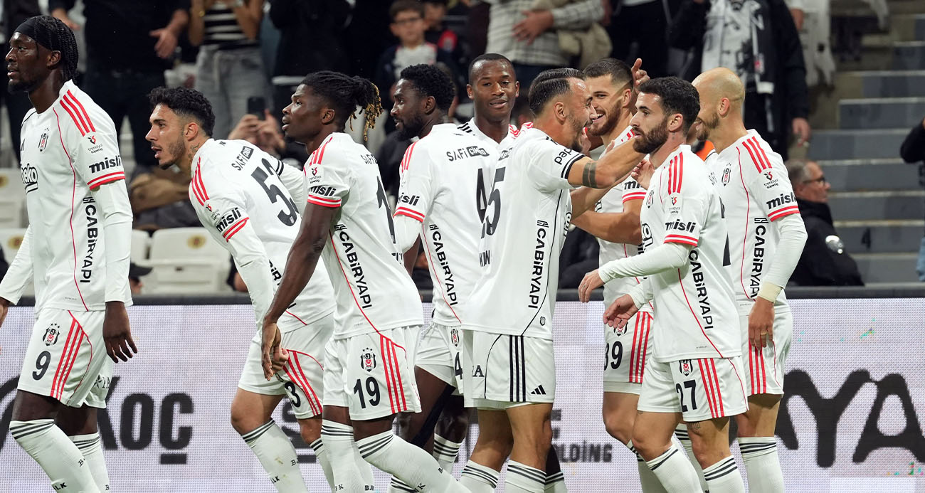 Beşiktaş evinde kayıpsız devam ediyor