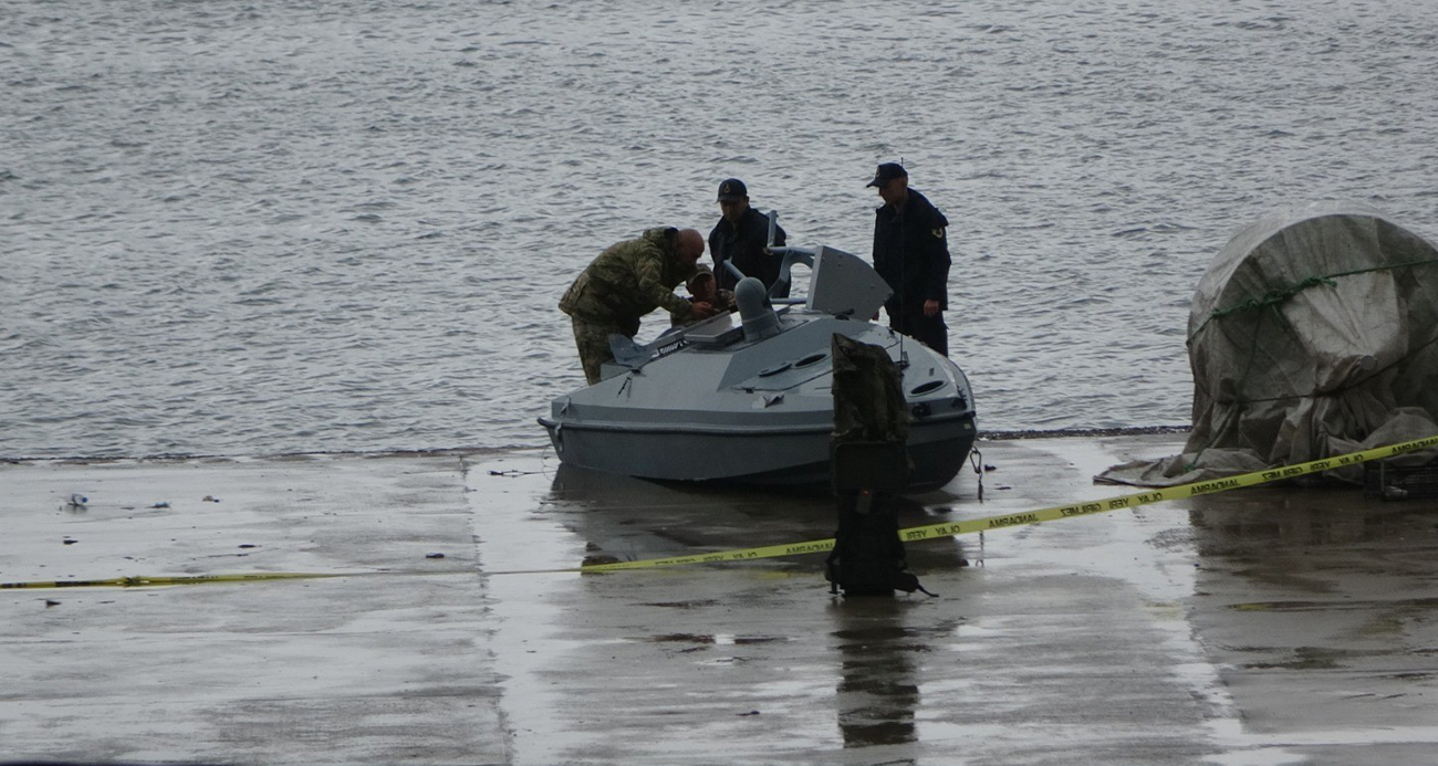 Trabzon açıklarında bulunan insansız deniz aracı imha edilecek