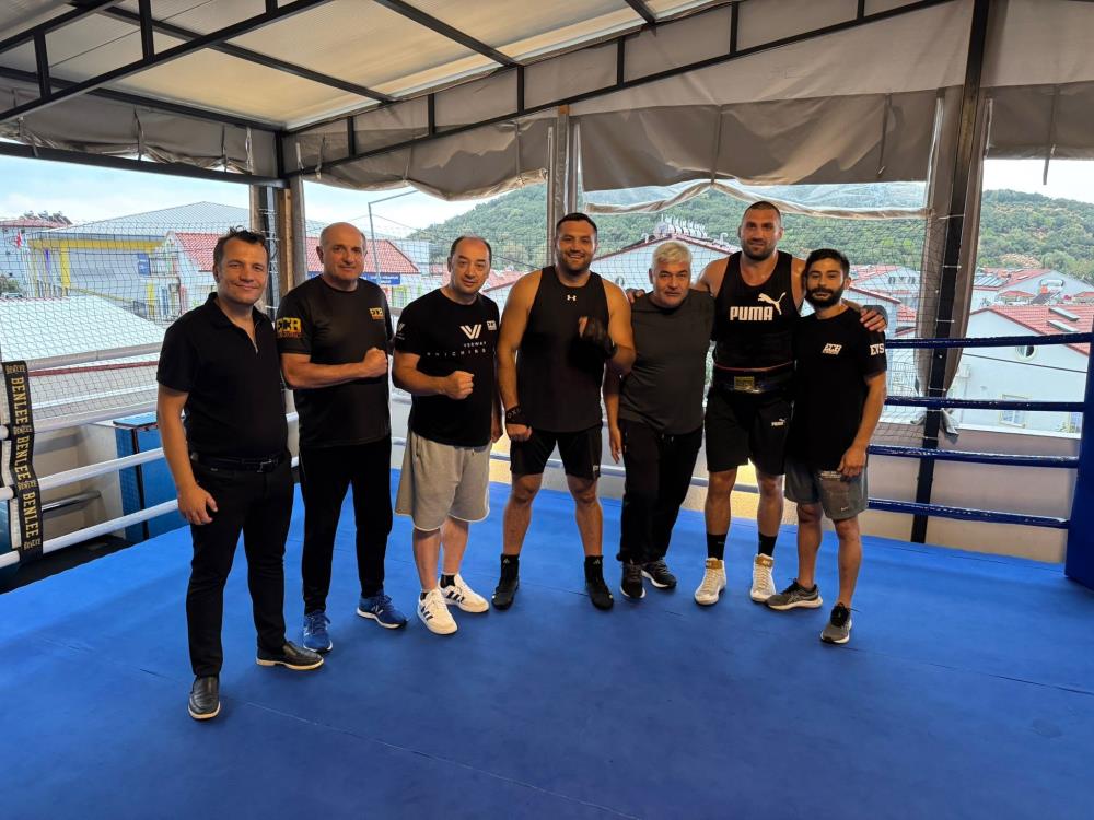 Boksun devleri Kaş’ta hazırlanıyor