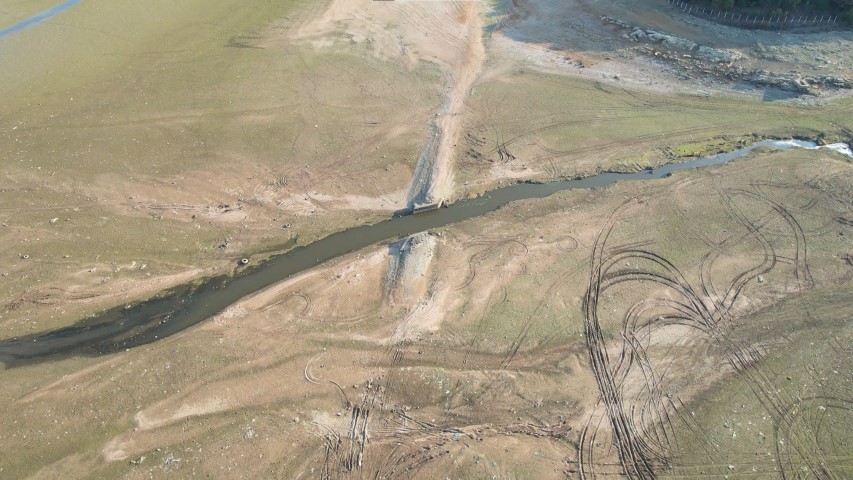 Megakentin en büyük barajı alarm veriyor